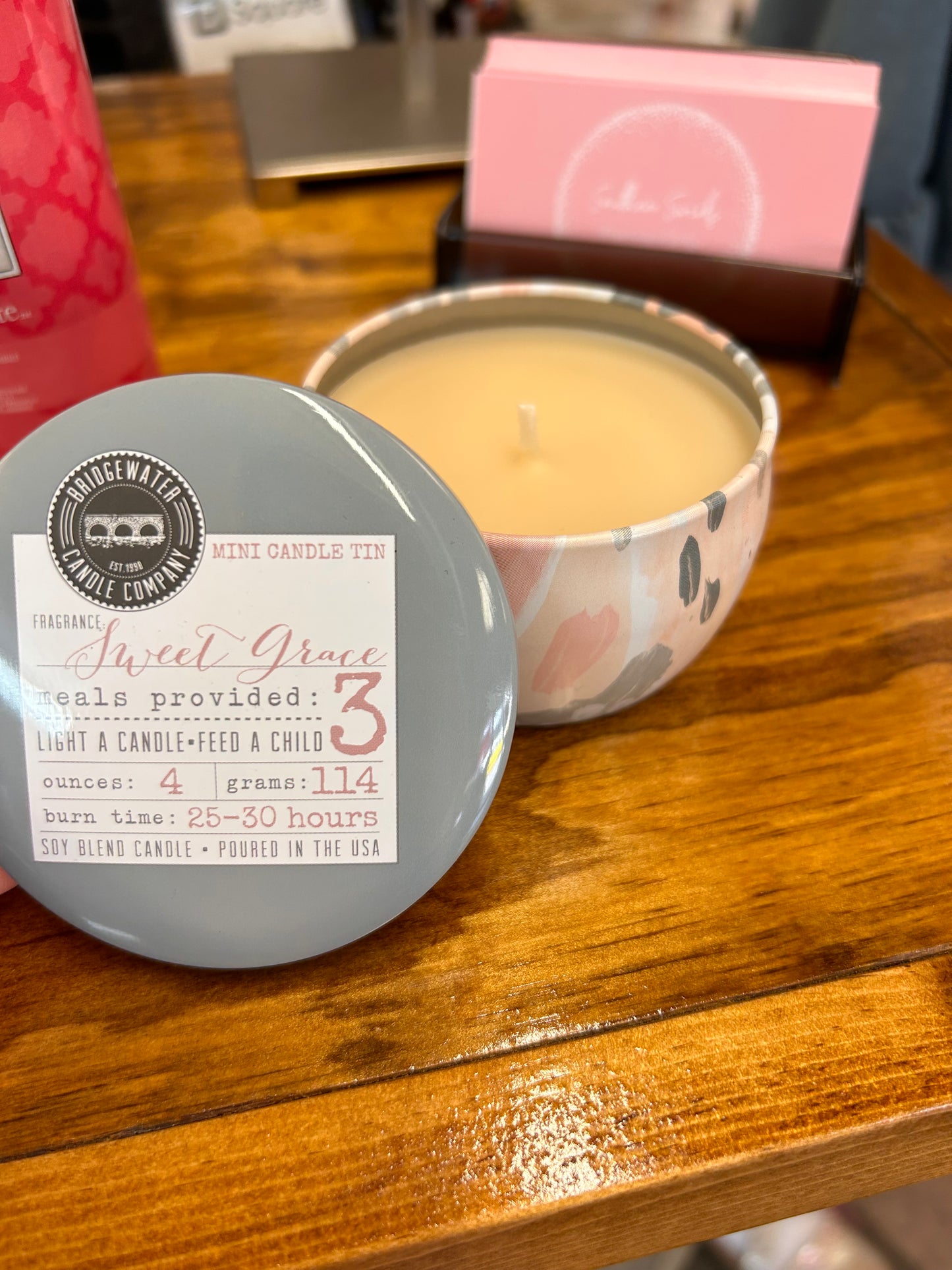 Bridgewater Mini Tin Candle-Sweet Grace