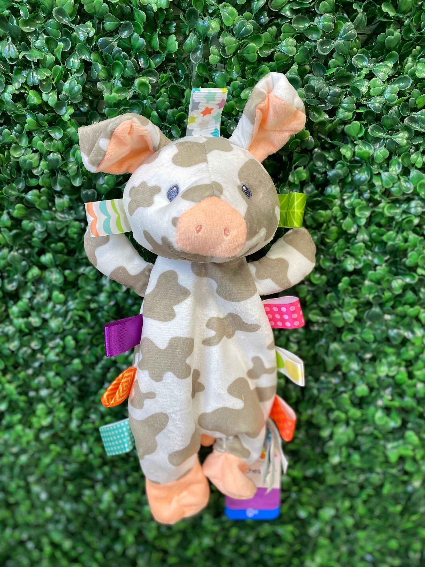 Taggies Patches Pig Lovey