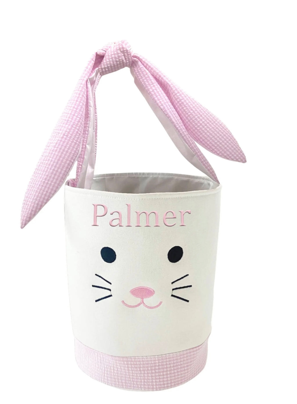 Girl Gingham Easter basket