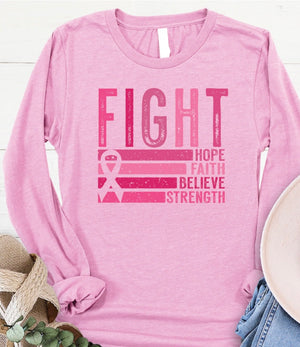 Breast Cancer Long Sleeve T-shirt