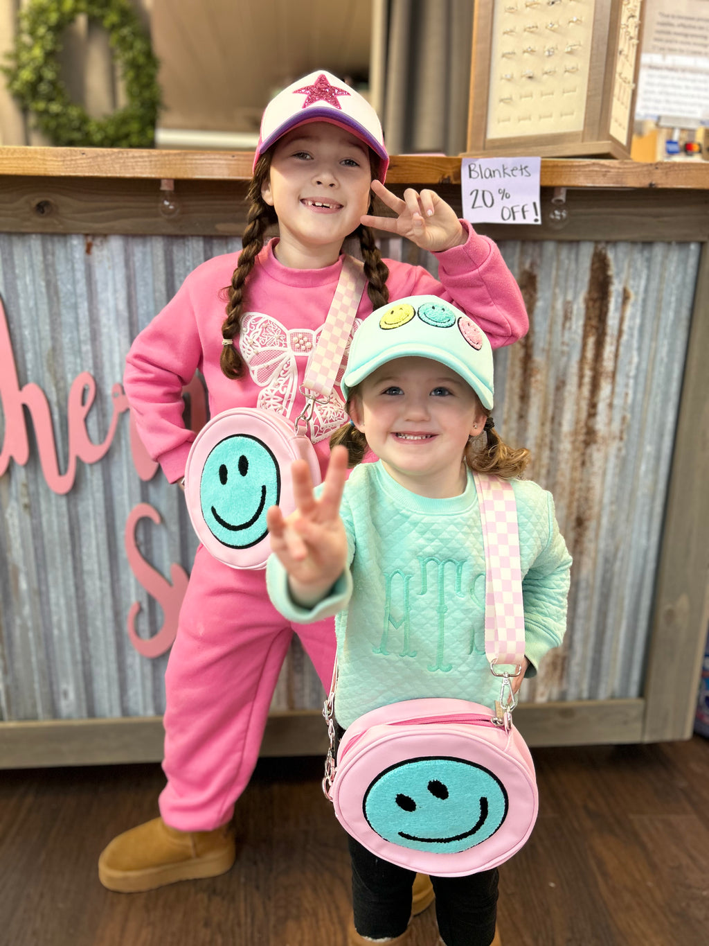 Happy crossbody purse- Kids