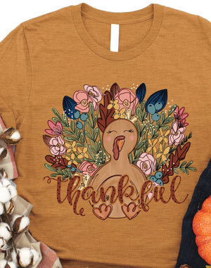 Thankful Turkey tshirt