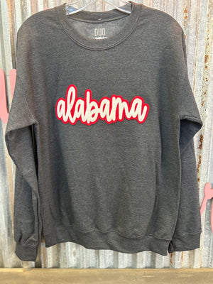 Alabama embroidered sweatshirt