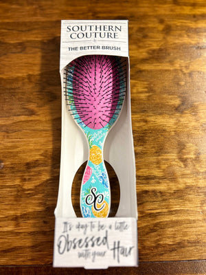 Pineapple round brush