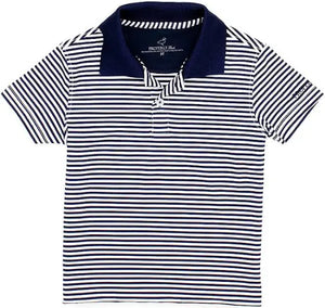Properly Tied Boys Dallas Polo - Navy