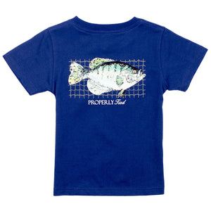 Properly Tied Boys Crappie SS - River Blue