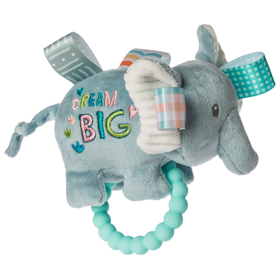 Dream Big Elephant Teether Rattle