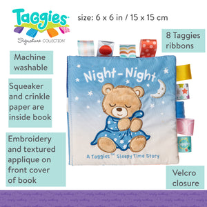 Night Teddy Soft Book