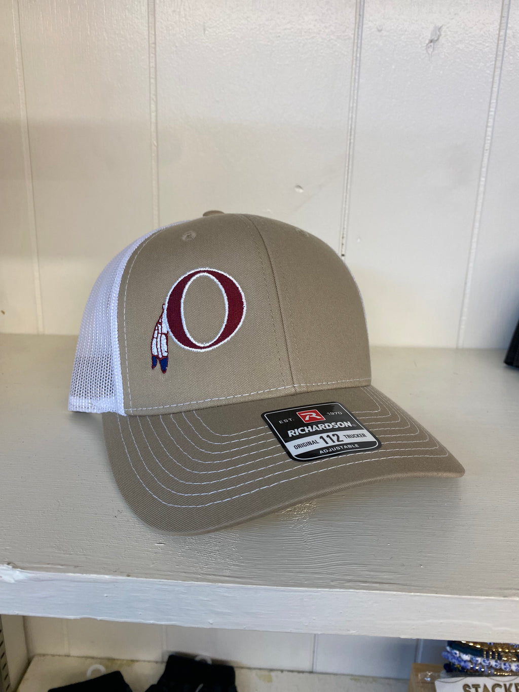 Oneonta Redskins Richardson 112 Hat - Khaki