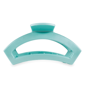 Open Totally Turquoise Large Hair Clip - Teleties