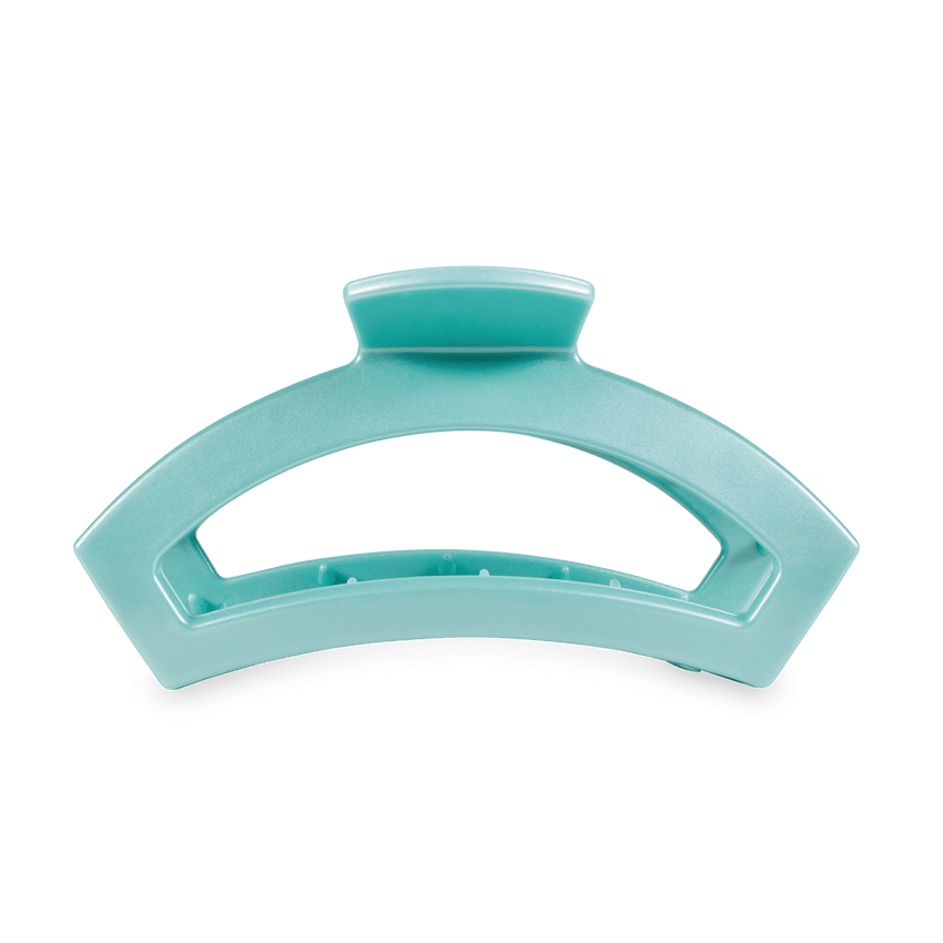 Open Totally Turquoise Medium Hair Clip - Teleties