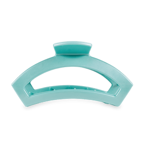 Open Totally Turquoise Medium Hair Clip - Teleties