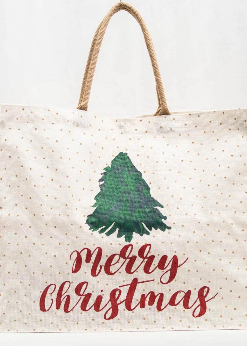 Merry Christmas tree Carryall Tote