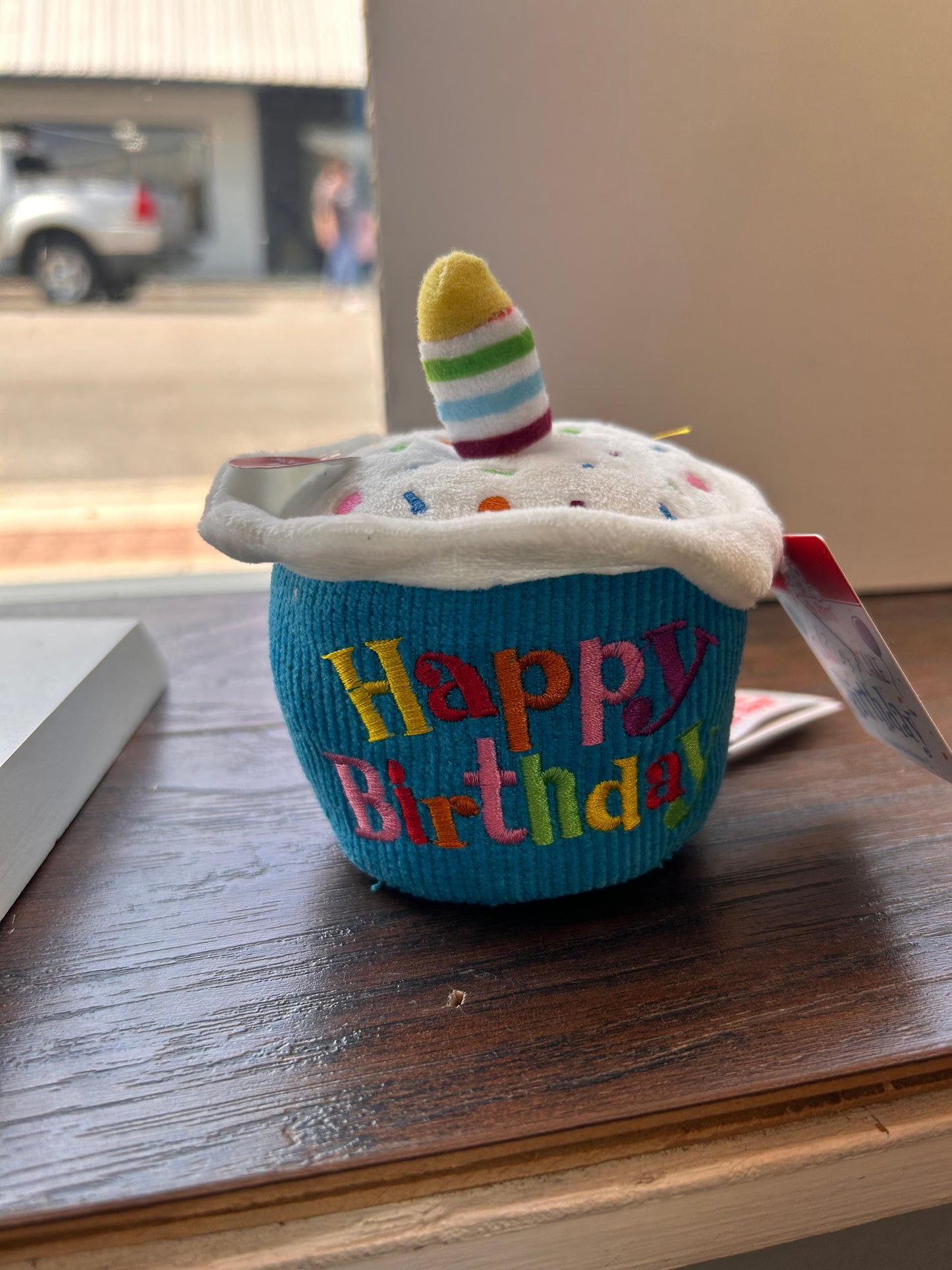 Happy Birthday singing cupcake
