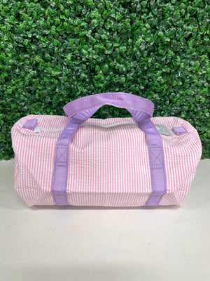 Princess Seersucker Baby Duffel