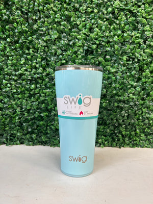 Swig Shimmer Aquamarine Tumbler