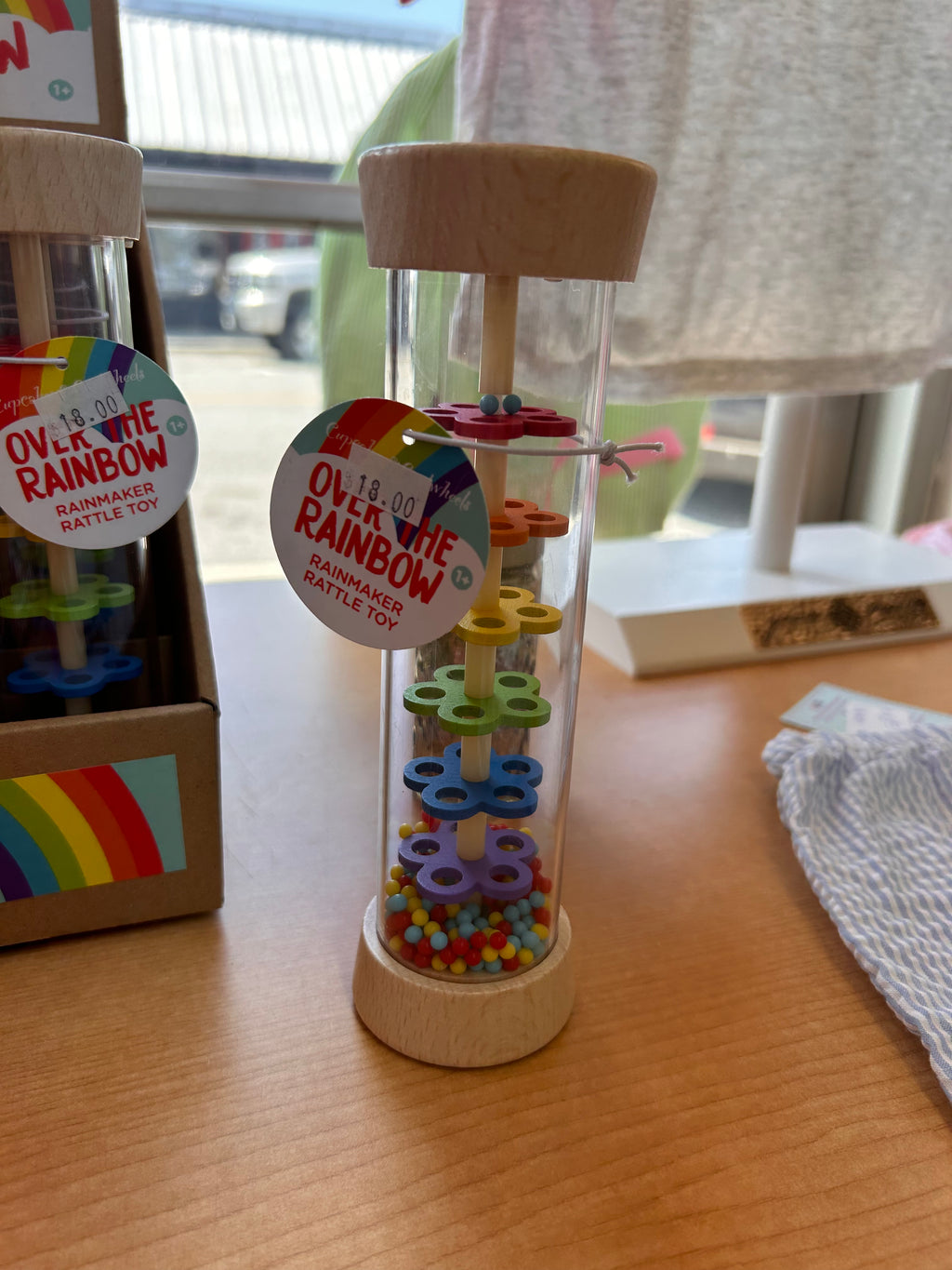 Over the Rainbow Rattle Toy